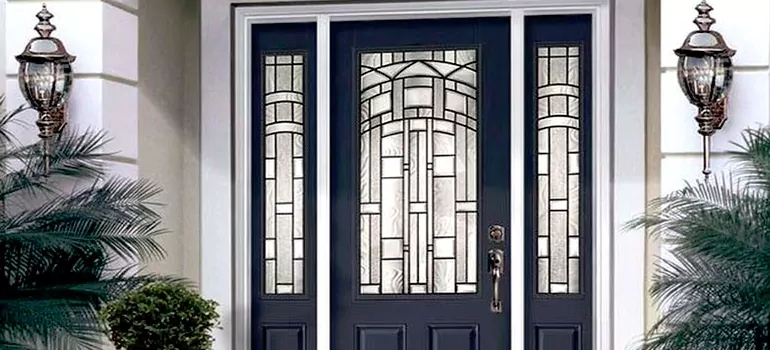 Stained Glass Door Panels in Antioch, CA