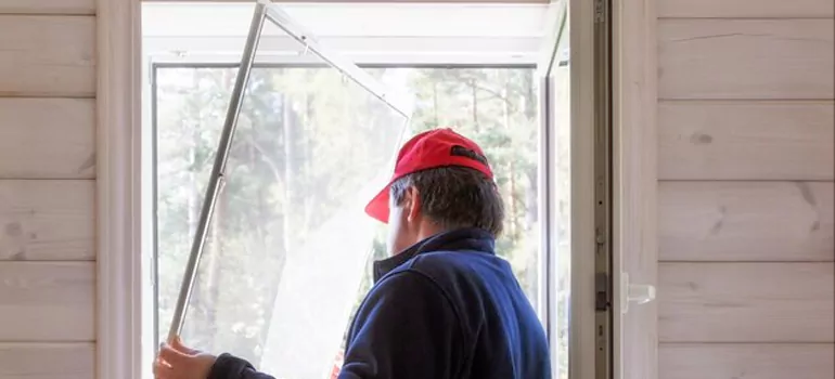 Expandable Window Screen Installation in Antioch, CA