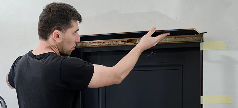 Wood Door Hole Repair in Antioch, CA