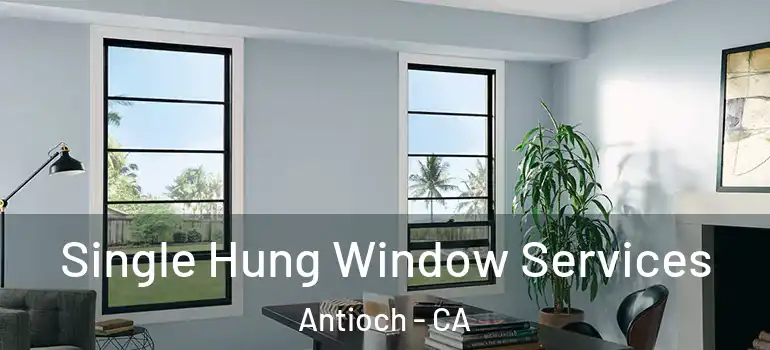  Single Hung Window Services Antioch - CA
