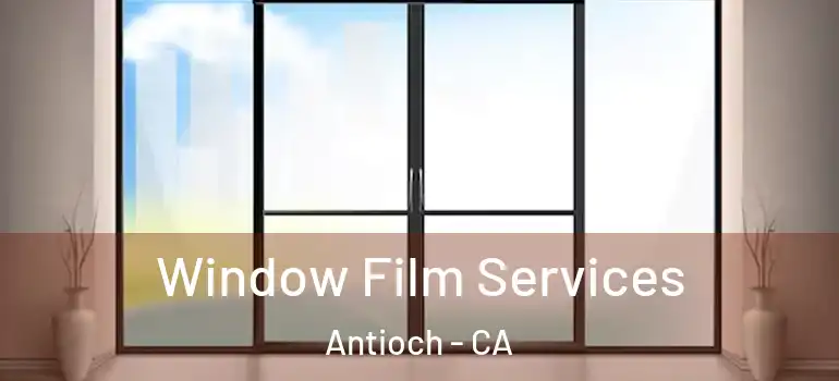  Window Film Services Antioch - CA